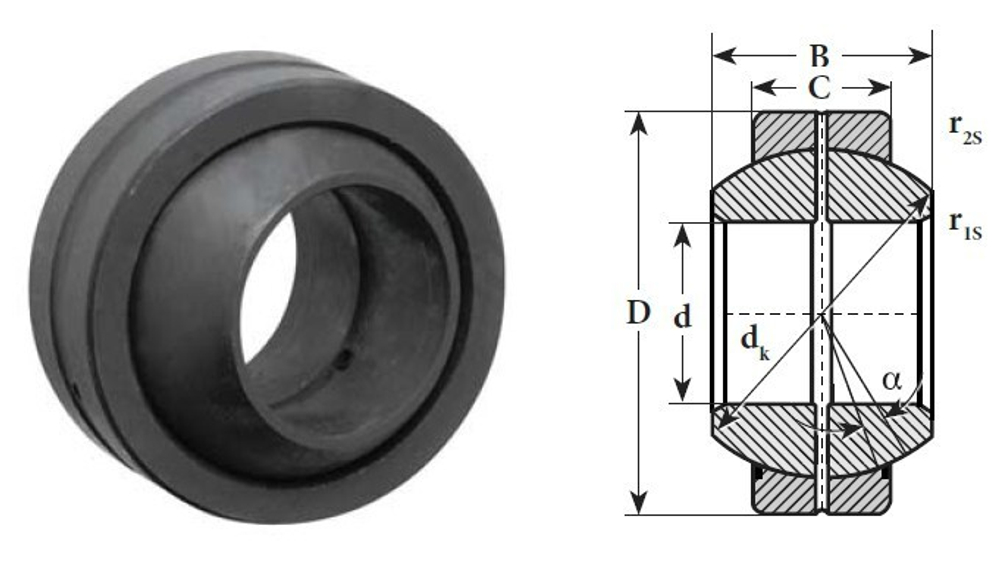Skf GEH90ES2RS Подшипник