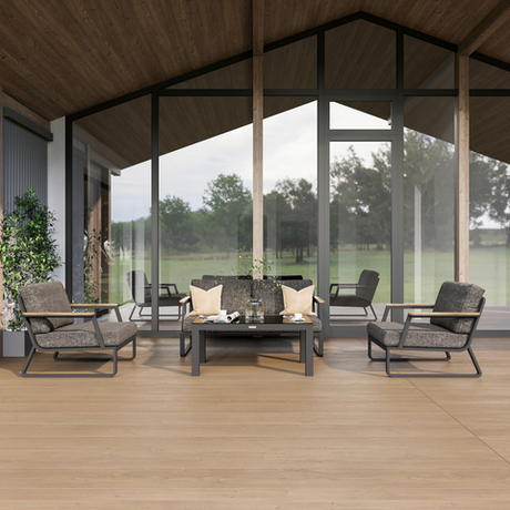 Лаунж зона Ideal Patio ЭСТИВО маренго - каркас карбон