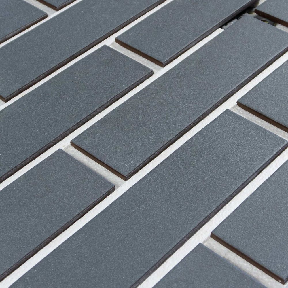 Клинкерная термопанель ППС Керамин Куба 2 Серо-голубой 1020х455 мм