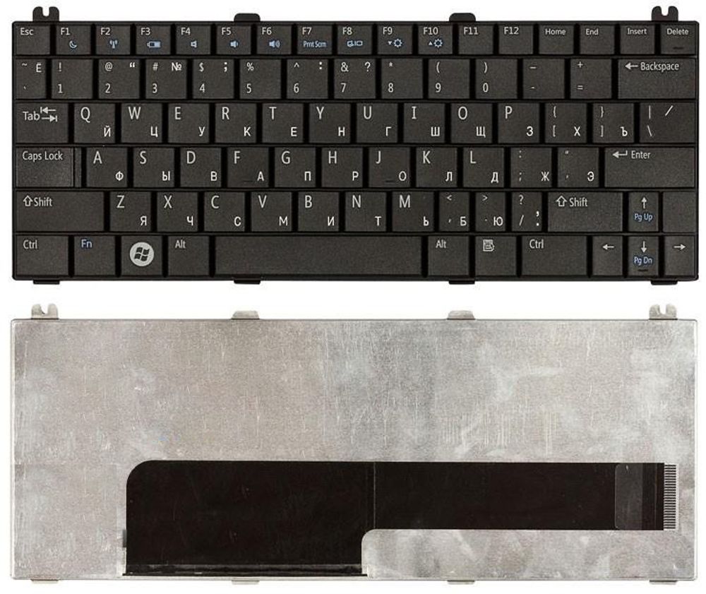 Клавиатура для ноутбука Dell Inspiron Mini 12 Series Черная