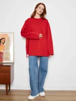 Лонгслив Toccotwo Red neck Красный