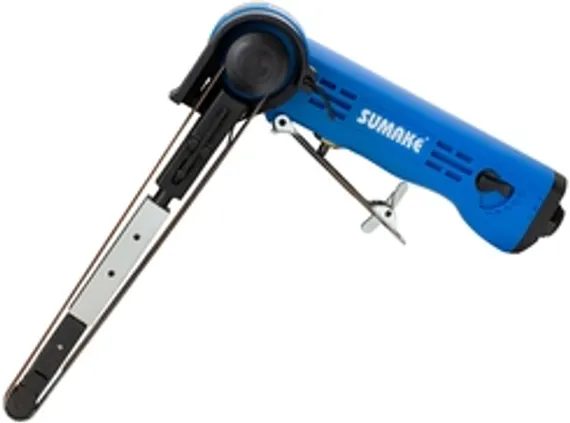 Пневматическая ленточная шлифовальная машина Sumake ST-BS110C с лентами 13x610 мм