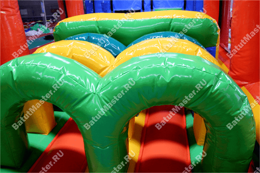 Надувная полоса препятствий "Пальмовый оазис"