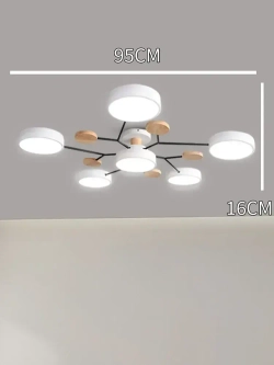 Люстра потолочная светодиодная на кухню, прихожую и спальню,72 Вт