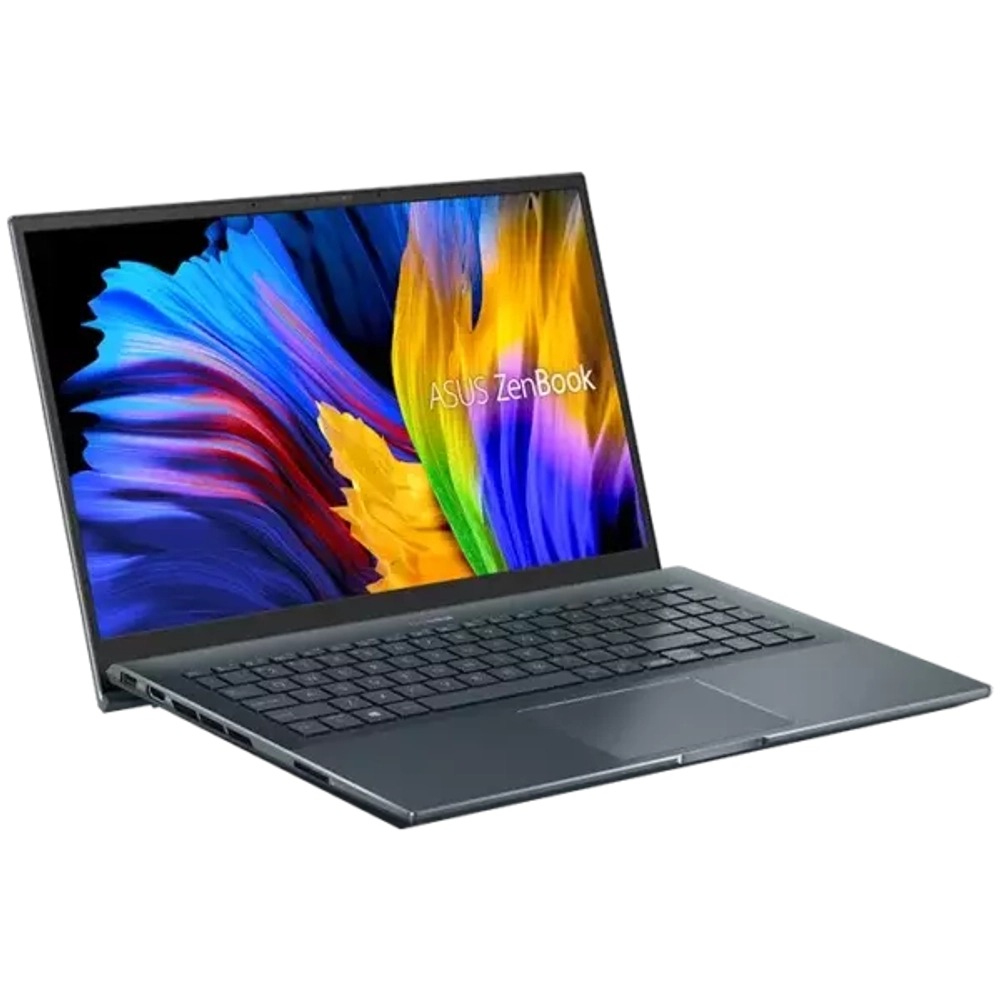 Ноутбук ASUS ZenBook Pro 15 OLED UM535QE-KY328 Ryzen 7-5800H/16G/512G SSD/15,6" FHD(1920 x 1080) OLED Touch/RTX 3050Ti 4G/No OS Серый, 90NB0V91-M00JX0