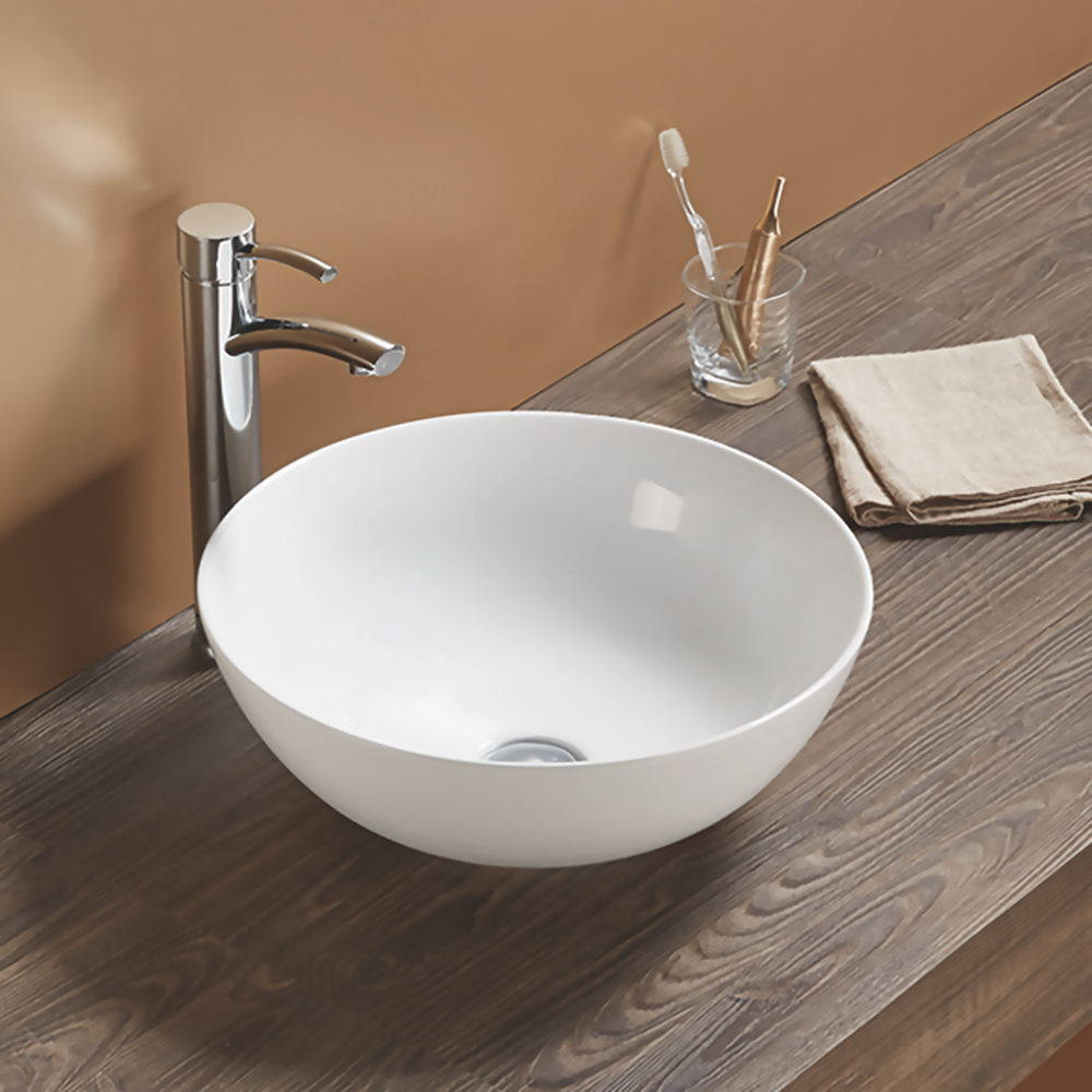 Раковина керамическая накладная Art&Max AM-104