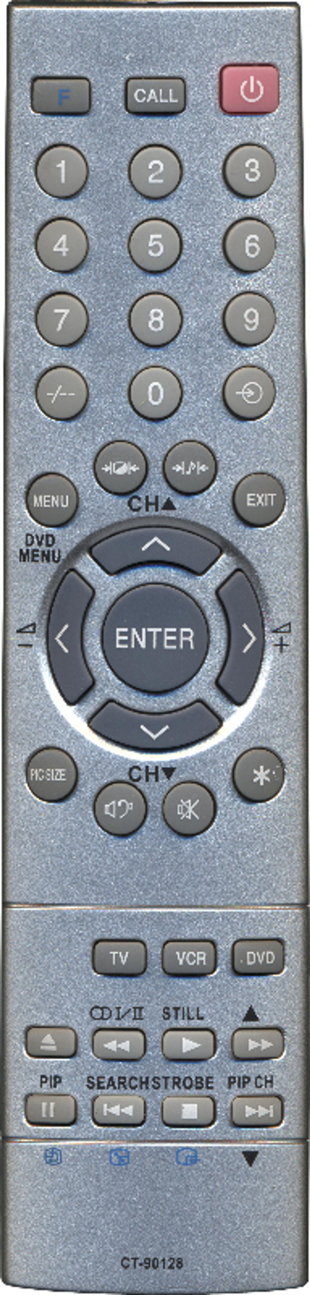 Пульт для Toshiba CT-90128 (CT-90131) / CT-8007