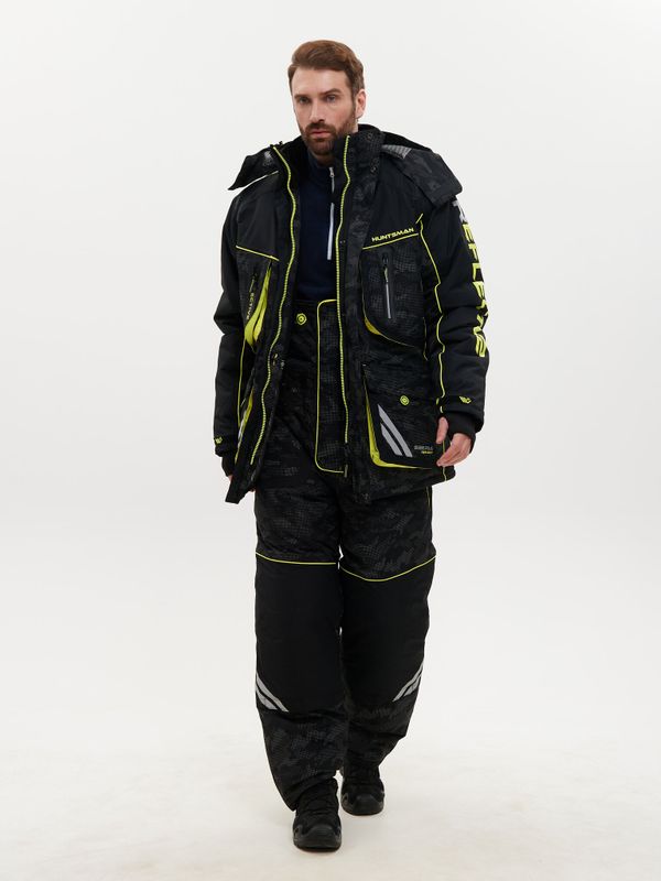 Костюм зимний Siberia Reflect V2 ткань Breathable Reflex Membrane цвет Черный