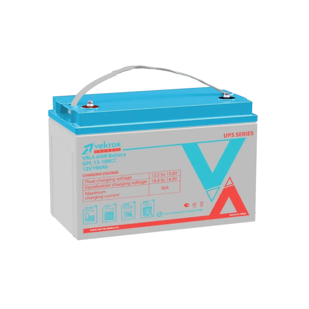 Аккумуляторная батарея Vektor Energy GPL 12-100CC