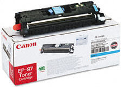Картридж тонерный Подлинный Голубой Canon EP-87 1 шт 7432A003