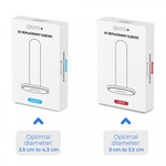 Комплект сменных рукавов плотноприлегающих для интерактивного мастурбатора Onyx+ от KIIROO (3 шт)