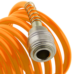 Набор пневмоинструмента, 5 предметов, быстросъемное соединение, краскораспылитель с нижним бачком Matrix