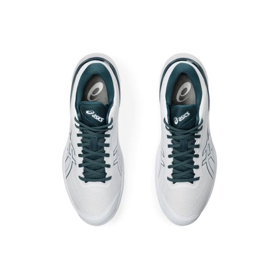 Asics GELBURST 28 Баскетбольные кроссовки MID Топ Бело-зеленый Мужские