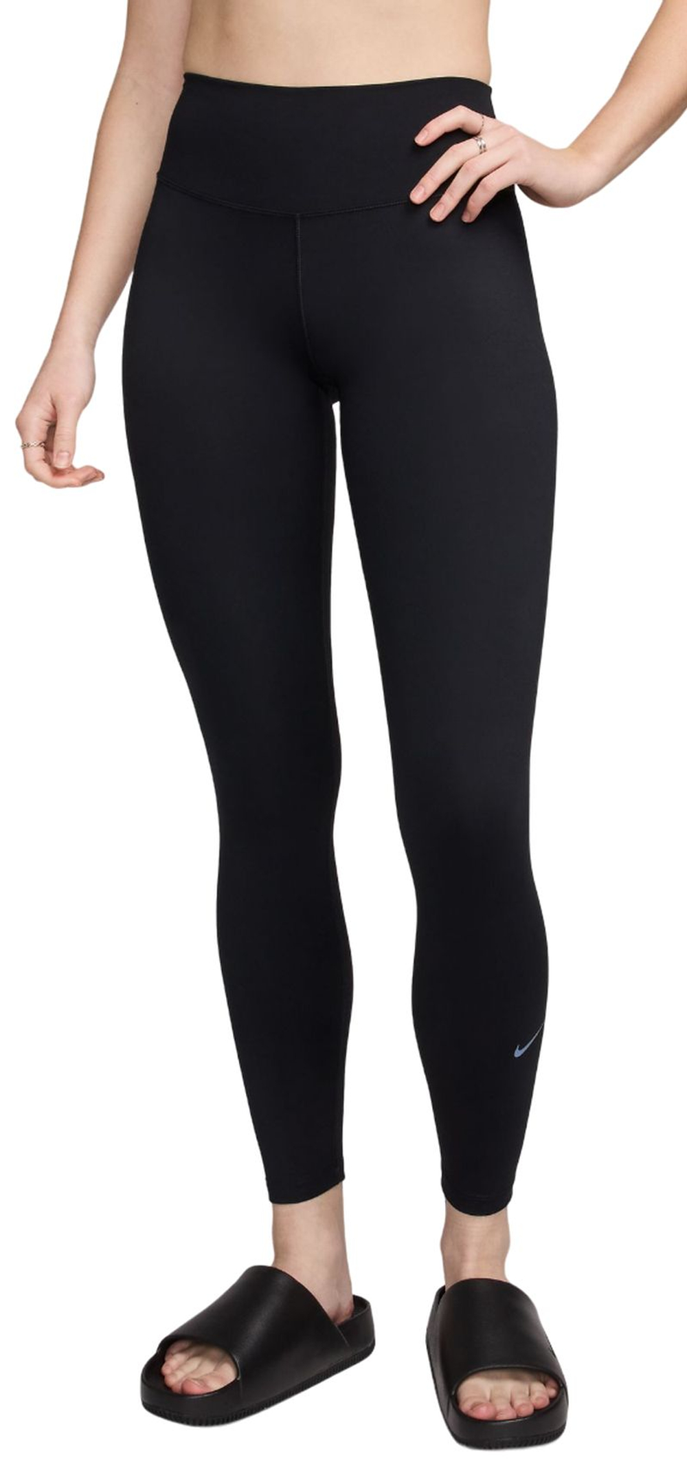 Леггинсы Nike One High Waisted Full Length - black/black
