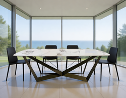 Стол обеденный Scorpio Marble B5809