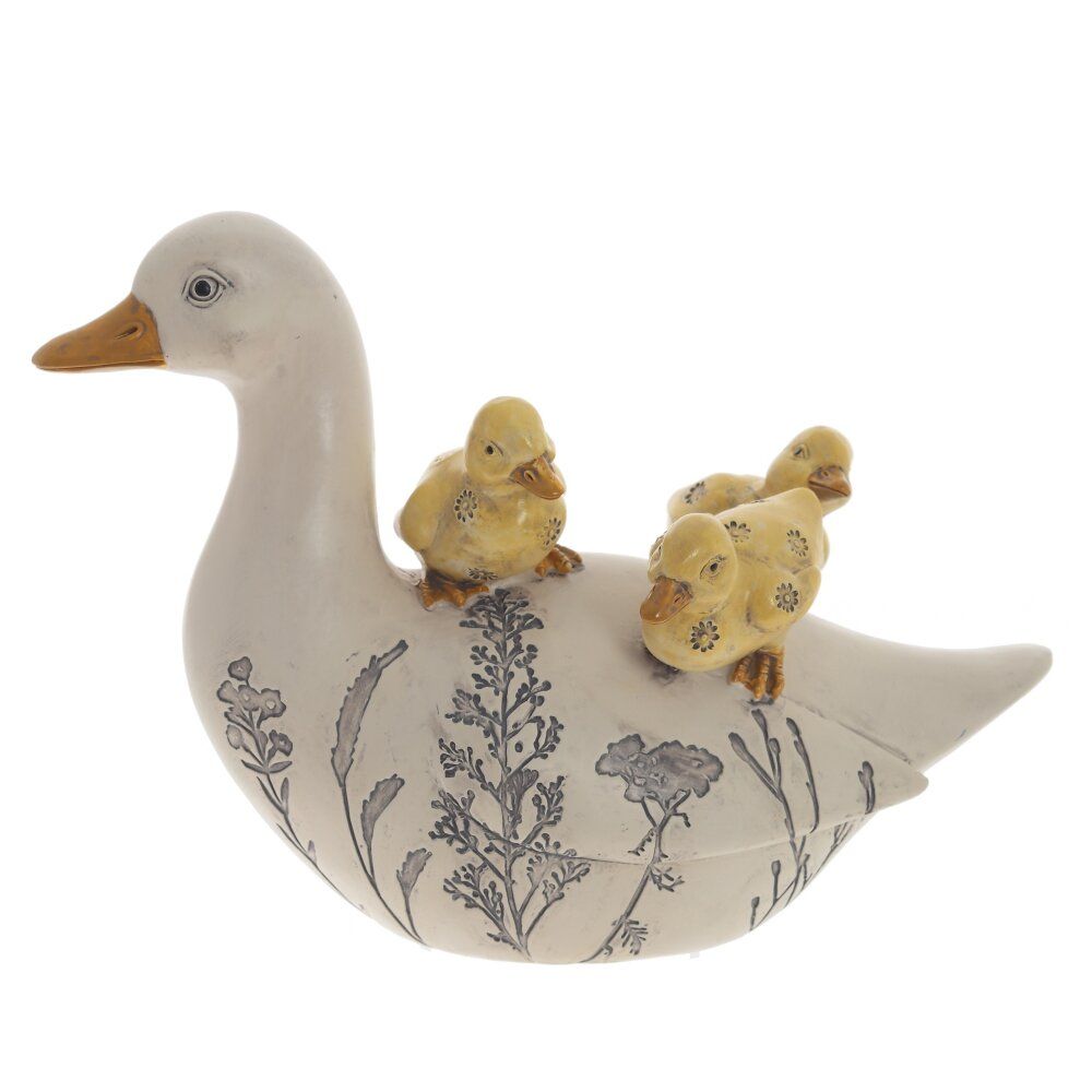 GAEM Фигурка декоративная "Утка с утятами", L19 W10 H14 см