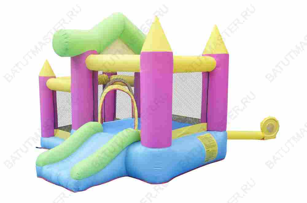 Батут для дачи "Сказочный дом" 3,0*2,75*2,1 м