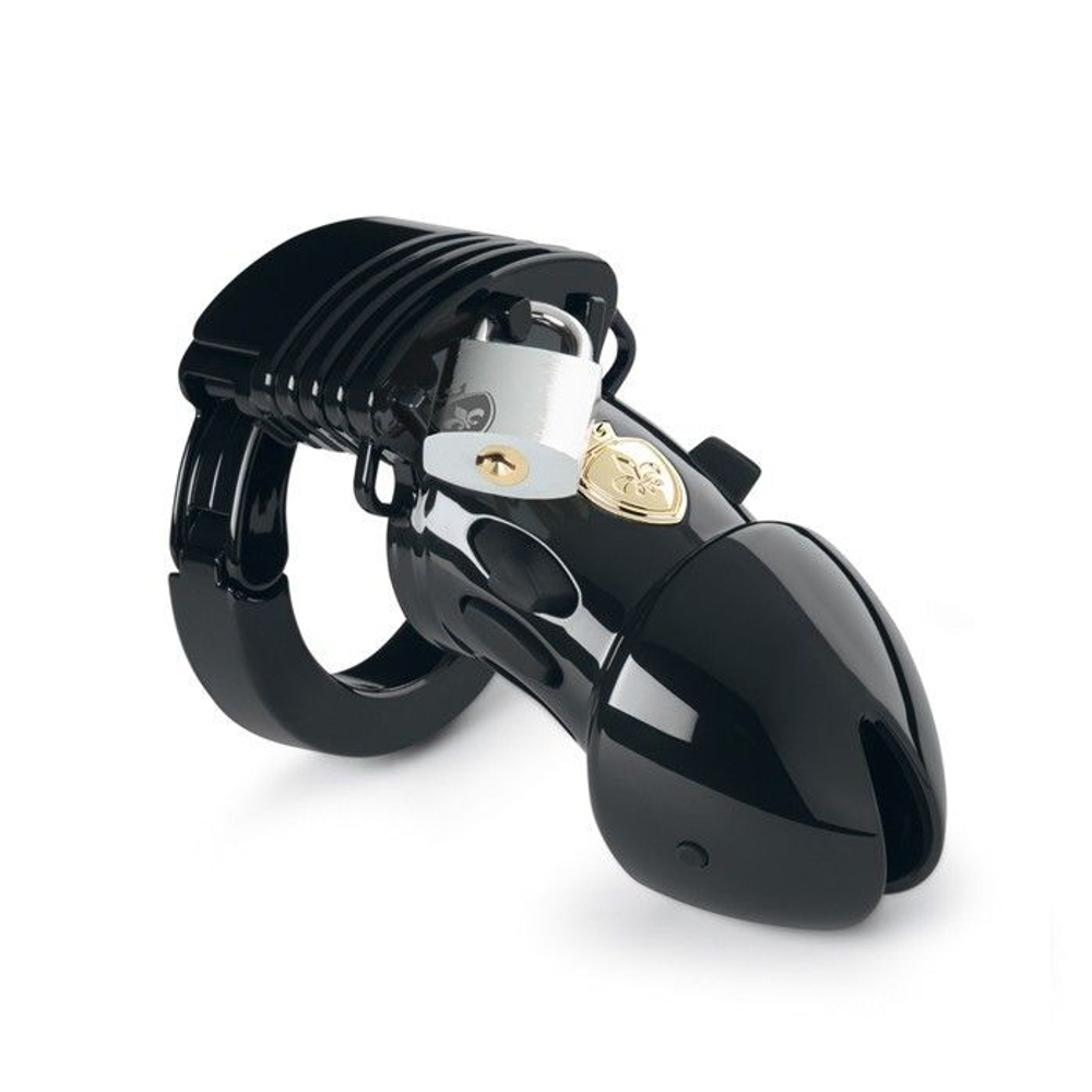 Пояс верности с электростимуляцией Mystim Pubic Enemy No1 Black Edition (Цвет: черный)