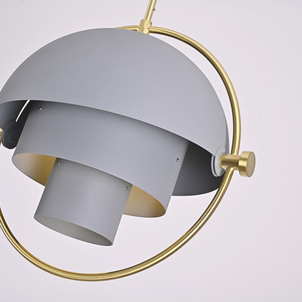 Подвесной светильник Louis Weisdorff Multi-lite Pendant Gray