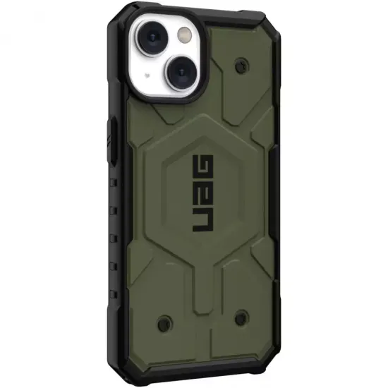 Чехол с поддержкой MAGSAFE Uag Pathfinder для iPhone 14 Plus 6.7", цвет оливковый (Olive)