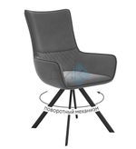 Стул DikLine 289 поворотный опоры чёрные