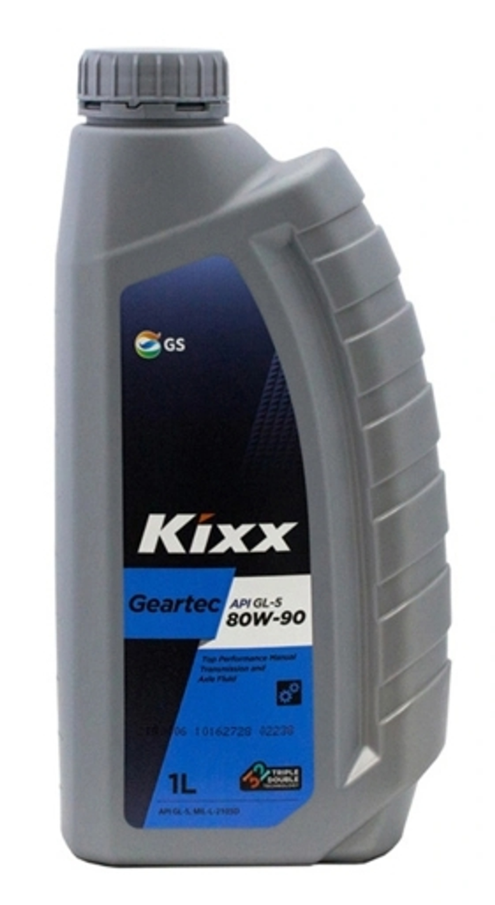 Трансмиссионное масло Kixx Geartec 80W-90 GL-5, полусинтетическое, 1 л