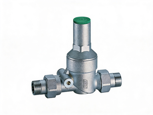Редуктор 1/2", НР-НР, без манометра, хромированный FAR
