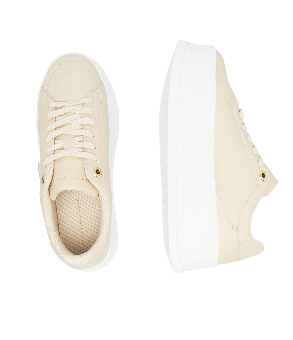 Кроссовки Tommy Hilfiger - бежевый(FW0FW08209)