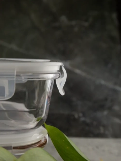 Контейнеры для еды стеклянные, 2 шт, 620 мл., 1030 мл