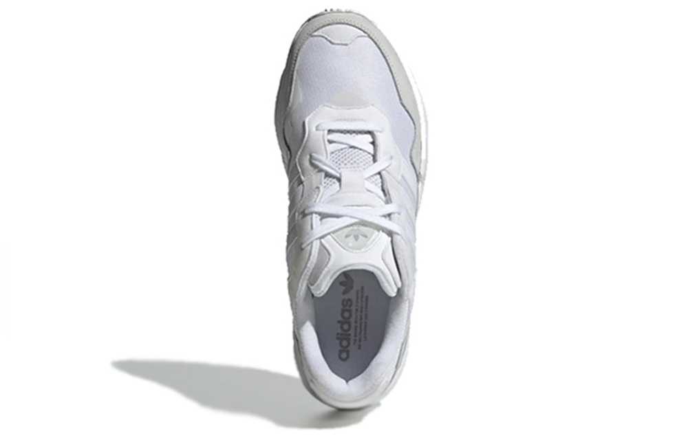 Adidas originals Yung-96 non-slip wear-resistant low-top daddy shoes for men and women the same white