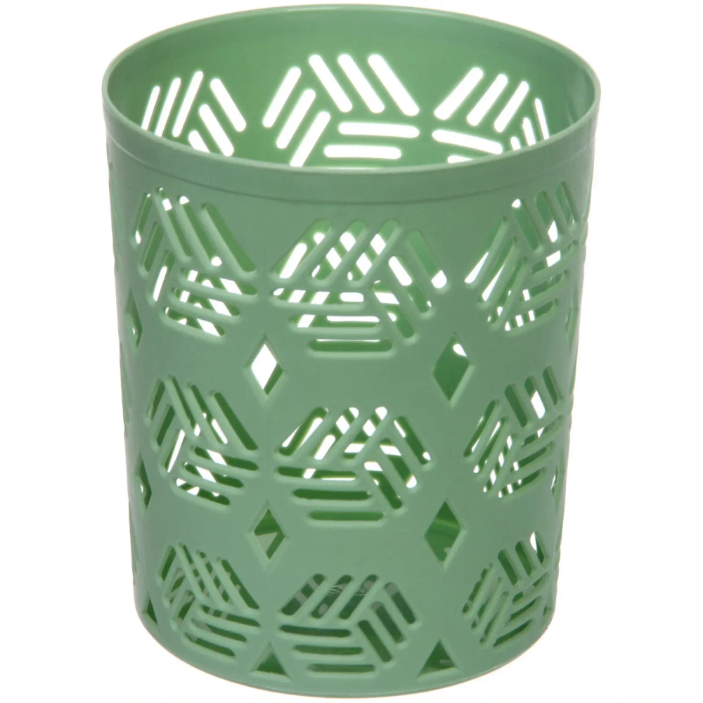 Подставка для столовых приборов пластиковая «Геометрия» 9,5*11см, микс цветов