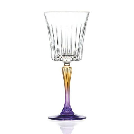 Бокал для вина 300 мл хр. стекло цветной Style Gipsy RCR [6]