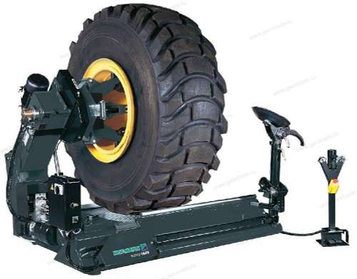 Шиномонтажный станок для колес грузовых автомобилей тракторов и спецтехники до 44 (56) дюймов Monty 4400 Hofmann