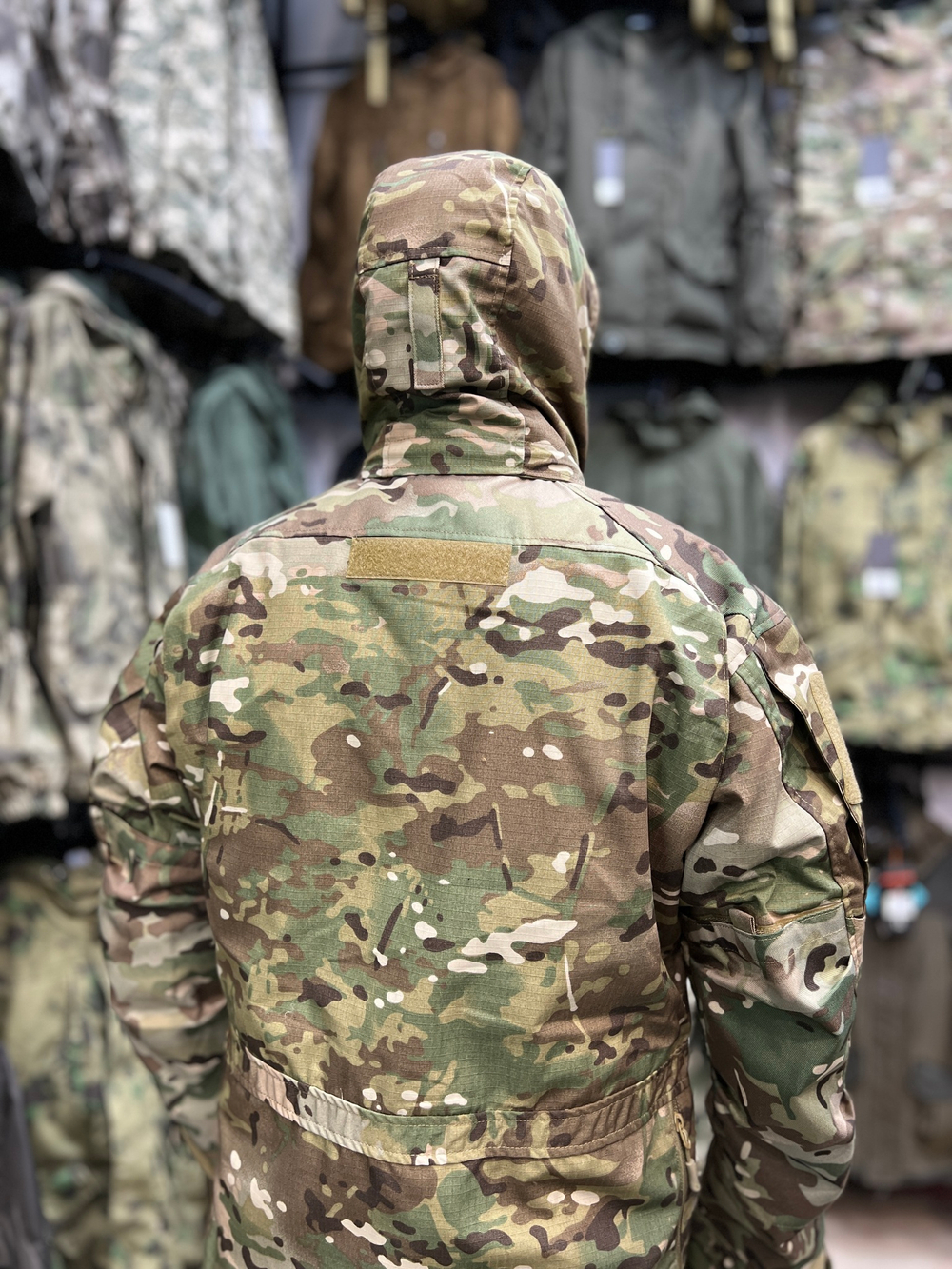 Костюм тактический Rescuer Мультикам (RipStop, MOLLE, демисезон)