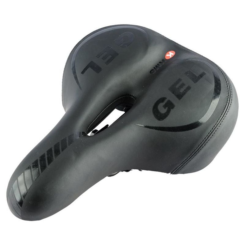 Велосипедное седло KMS комфортное гелевое