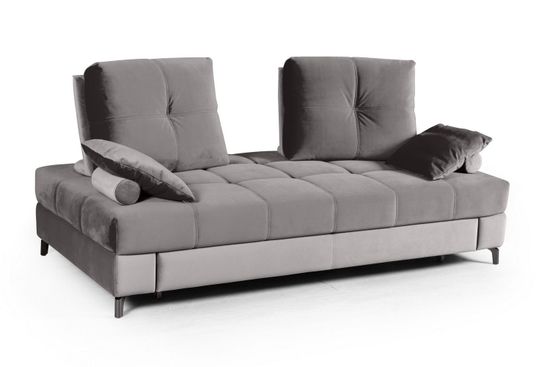 Reef диван-кровать велюр серый