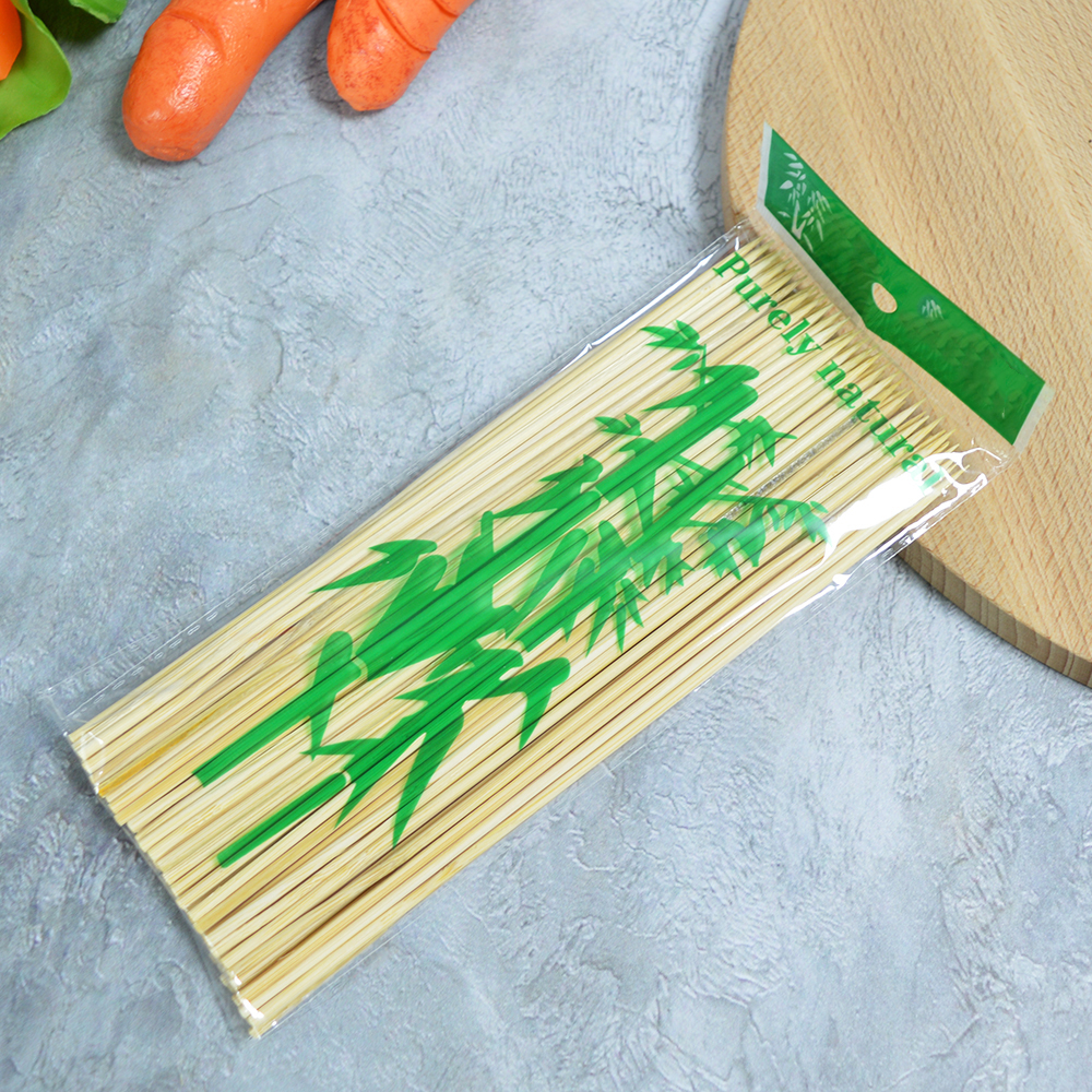 Шампуры бамбуковые 30см*4мм (50 штук)