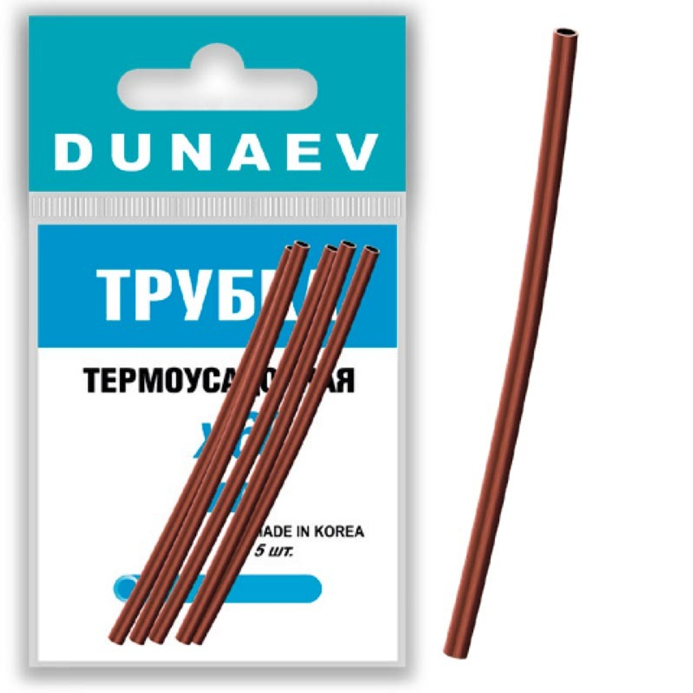 Трубка термоусадочная Dunaev  1,5х60мм (уп.5шт)
