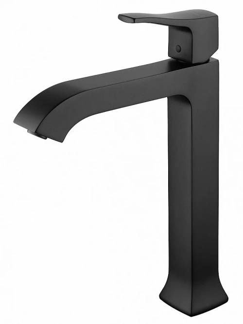 Смеситель для раковины высокий WONZON & WOGHAND FLEX WW-88019072-MB черный матовый
