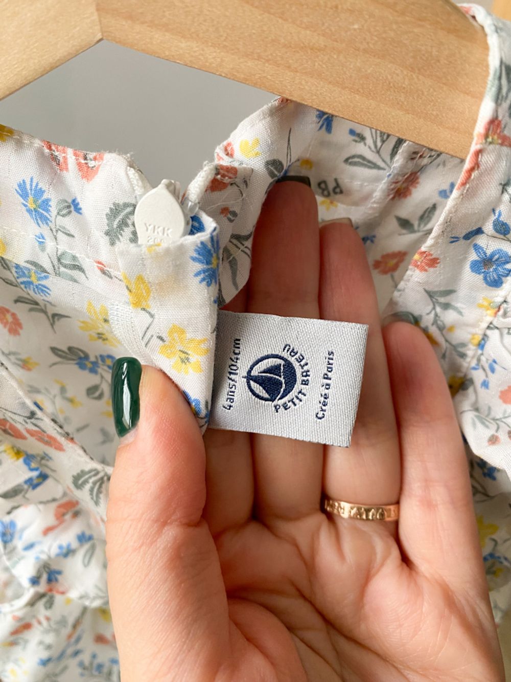 Хлопковое платье Petit Bateau, 104