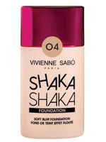Тональный крем с натуральным блюр эффектом VIVIENNE SABO SHAKA SHAKA Foundation - 04