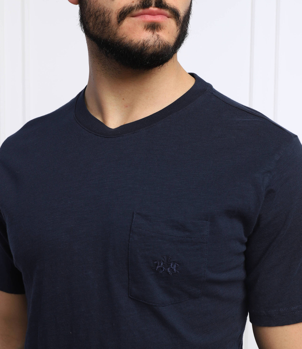 футболка La Martina - темно-синий(TMR006 JS259)