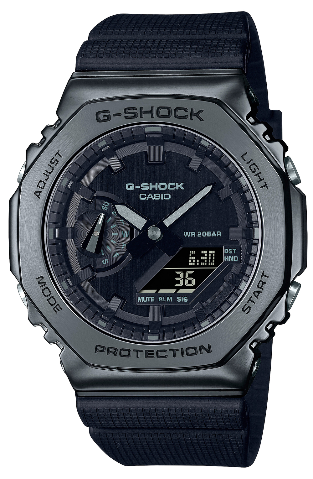 Мужские наручные часы Casio G-Shock GM-2100BB-1A