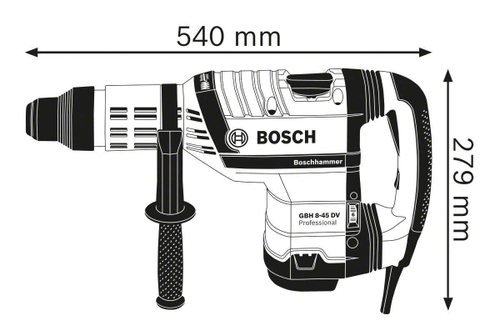 Перфоратор BOSCH GBH 8-45 DV 0611265000