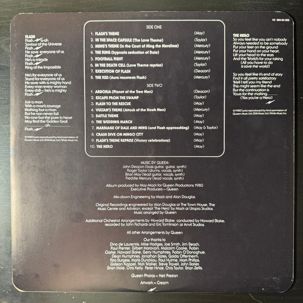 Виниловая пластинка Queen – Flash Gordon LP