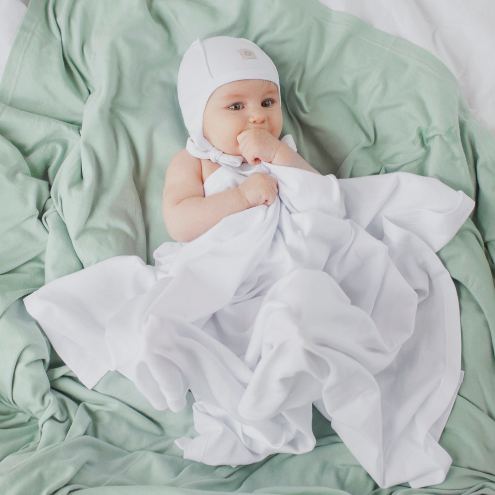 Плед-пелёнка Mjölk White