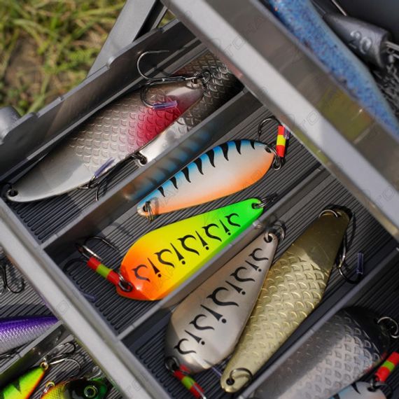 Блесна Колеб.станд. Атом М Мультиколор 10 гр; 6 см цв. 205 &#39;Плотва&#39; (PR-AMM-205) Premier