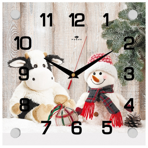 Часы настенные 2525-025 "Новый год 2021"