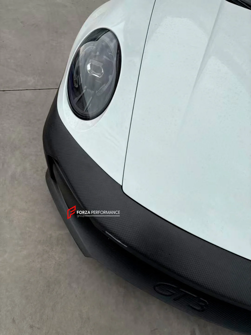 Карбоновый передний бампе в стиле до GT3 для PORSCHE 911 992.2 CARRERA 2025+ Порше