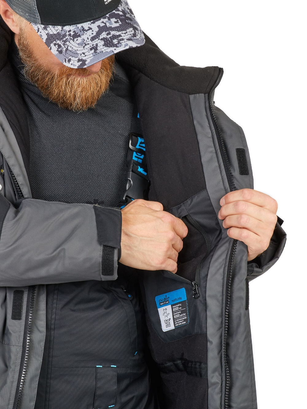 Костюм плавающий зимний Norfin APEX 2 LED 05 р.XXL